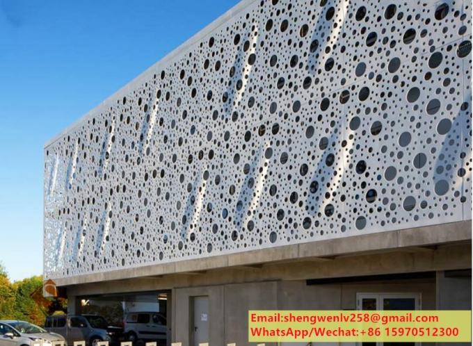 Perforating Metal Sheet For Wall Decoration Facades System Cladding Panels 6