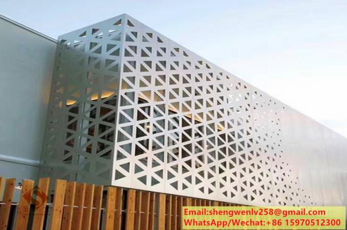 Perforating Metal Sheet For Wall Decoration Facades System Cladding Panels 7
