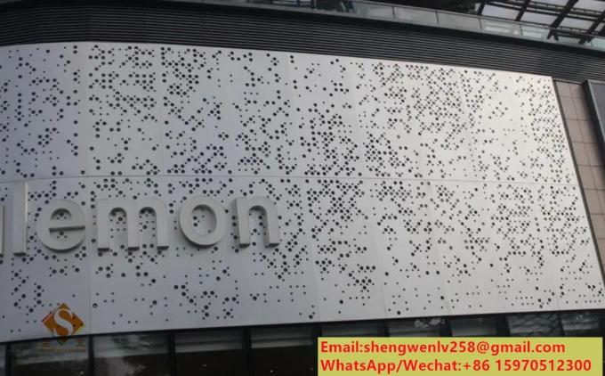 Perforating Metal Sheet For Wall Decoration Facades System Cladding Panels 10