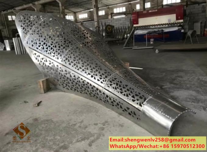Perforating Metal Sheet For Wall Decoration Facades System Cladding Panels 23
