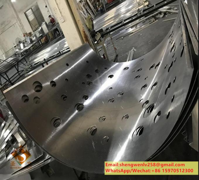 Perforating Metal Sheet For Wall Decoration Facades System Cladding Panels 24