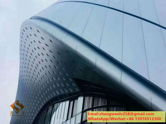 Perforating Metal Sheet For Wall Decoration Facades System Cladding Panels 26