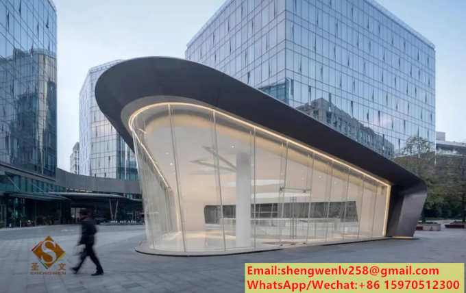 Perforating Metal Sheet For Wall Decoration Facades System Cladding Panels 28