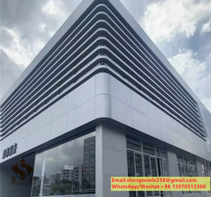 Perforating Metal Sheet For Wall Decoration Facades System Cladding Panels 32