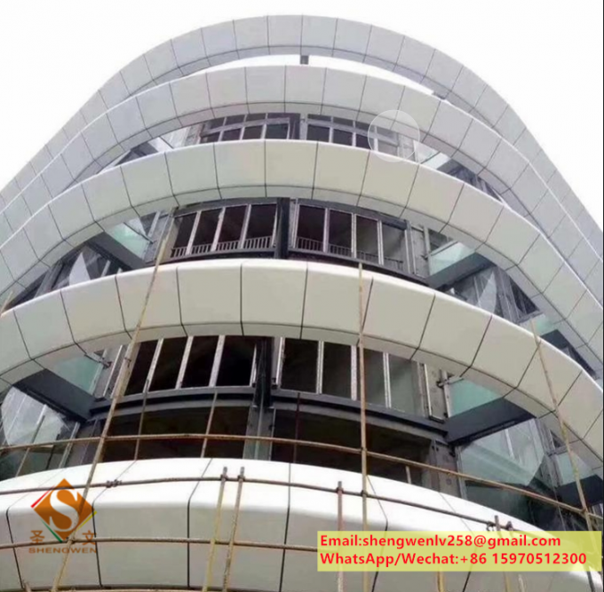 Perforating Metal Sheet For Wall Decoration Facades System Cladding Panels 16
