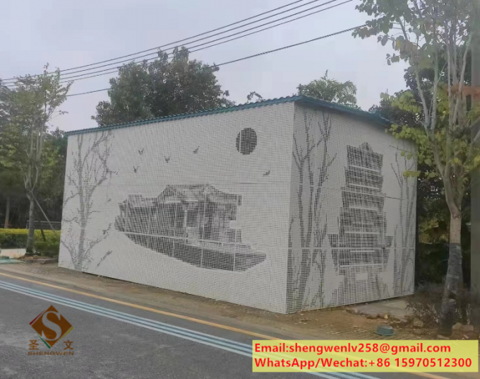 Perforating Metal Sheet For Wall Decoration Facades System Cladding Panels 19