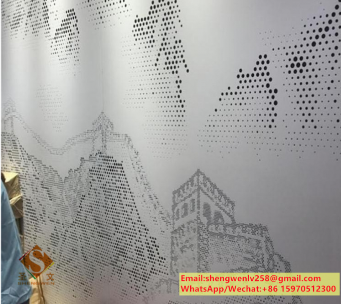 Perforating Metal Sheet For Wall Decoration Facades System Cladding Panels 18