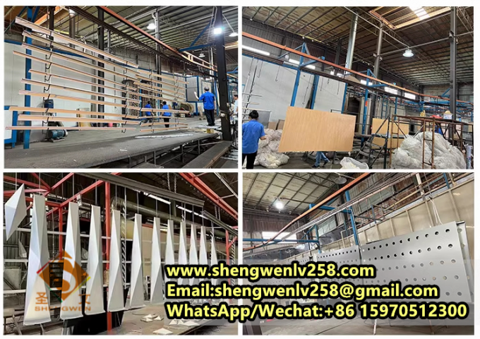 Mtal Ceiling Building Materials Exterior Wall Cladding Anodize Aluminum Panel 23